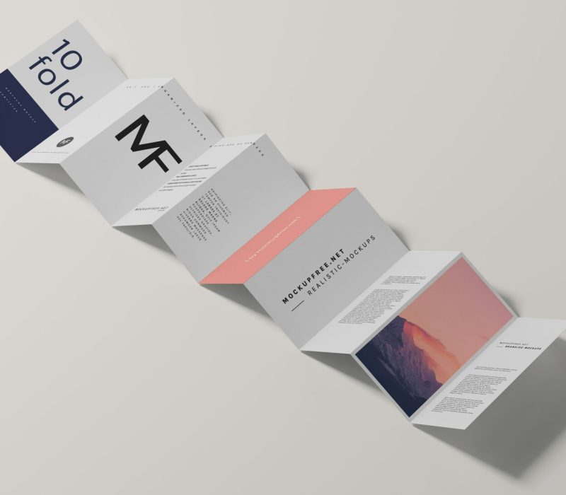 flyer Dépliant commercial multi-volets